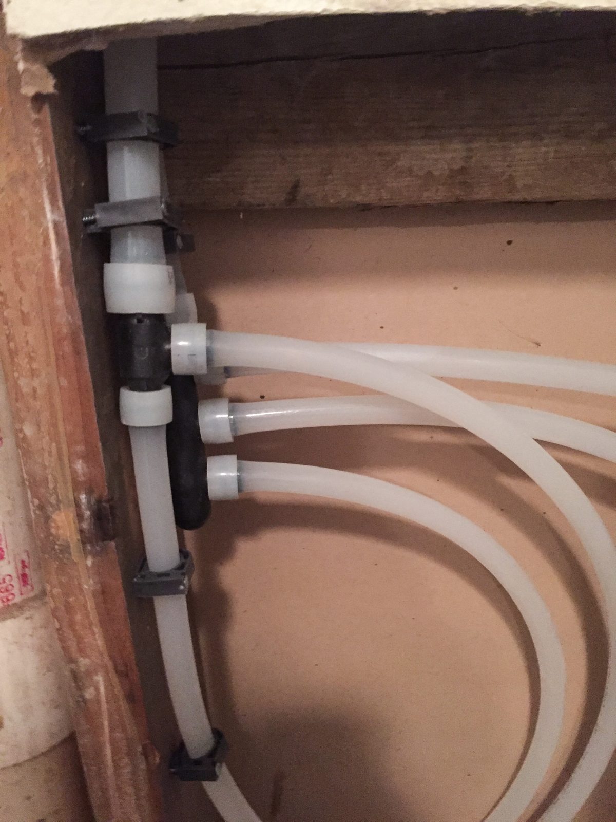 Repipe project photo - Aliso Viejo, CA home pipes before or after replacement by Repipe OC